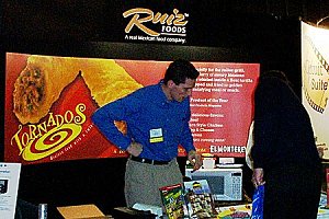Tornados booth